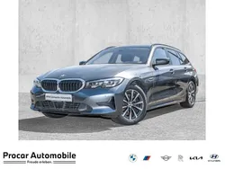 Grau Gebraucht 2021 BMW 318 Advantage Kombi | 23.990 € (Fairer Preis)