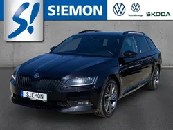 Schwarz Gebraucht 2018 Skoda Superb SportLine Kombi | 20.530 € (Fairer Preis)