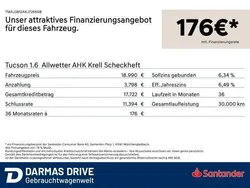 Grau Gebraucht 2018 Hyundai Tucson SUV | 18.990 € (Fairer Preis)