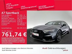 Daytonagrau perleffekt Gebraucht 2021 Audi A7 Sportback Ambiente Kleinwagen | 55.381 €