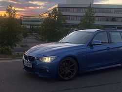 Blau Gebraucht 2014 BMW 320 M Sport Kombi | 15.200 €