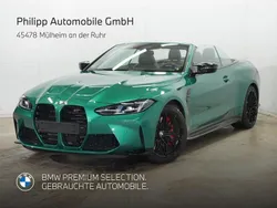 M isle of man grün metallic Gebraucht 2024 BMW M4 Cabriolet Competition Edition Cabrio | 87.440 € (Fairer Preis)