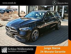 Obsidianschwarz Gebraucht 2024 Mercedes C300 Advanced Kombi | 45.970 € (Fairer Preis)