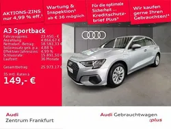 Silber Gebraucht 2022 Audi A3 Sportback e-tron Limousine | 23.449 € (Guter Preis)
