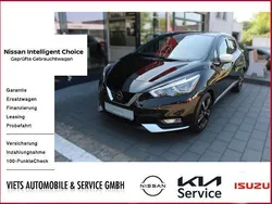 Gne enigma black (m) (metallic) Gebraucht 2017 Nissan Micra Tekna Kleinwagen | 9.750 € (Fairer Preis)