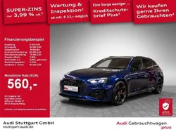 Navarrablau metallic Gebraucht 2024 Audi RS4 Ambiente Kombi | 84.440 € (Etwas zu teuer)