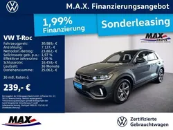 Indiumgrau metallic (metallic) Gebraucht 2023 VW T-Roc R-line SUV | 30.989 € (Etwas zu teuer)