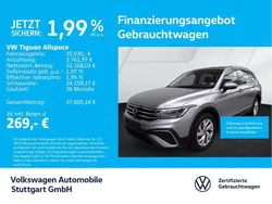 Pyritsilber metallic Gebraucht 2024 VW Tiguan Allspace Life SUV | 35.930 € (Superpreis)