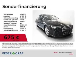 Brillantschwarz Gebraucht 2023 Audi A8 Ambiente Limousine | 59.488 € (Superpreis)