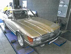 Schwarz Gebraucht 1984 Mercedes SL280 Cabrio | 39.500 €