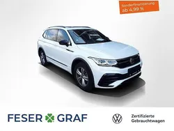 Oryxweiß perlmutteffekt Gebraucht 2024 VW Tiguan Allspace R-line SUV | 45.980 € (Fairer Preis)