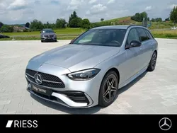 Metalliclack hightechsilber Gebraucht 2024 Mercedes C300 AMG Kombi | 44.250 € (Fairer Preis)