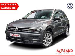 Indiumgrau metallic (metallic) Gebraucht 2019 VW Tiguan Highline SUV | 26.990 € (Fairer Preis)