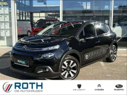 Schwarz Gebraucht 2020 Citroën C3 PureTech Kleinwagen | 13.480 € (Etwas zu teuer)