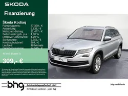 Brillantsilber metallic met. Gebraucht 2021 Skoda Kodiaq Style SUV | 27.350 € (Superpreis)