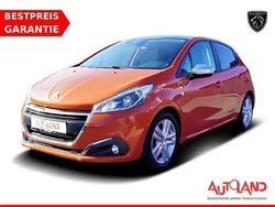Orange Gebraucht 2018 Peugeot 208 Style Kleinwagen | 12.950 €
