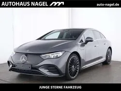 Lack selenitgrau Gebraucht 2024 Mercedes EQE350 AMG line Limousine | 51.900 € (Teuer)