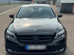 Schwarz Gebraucht 2019 Mercedes C220 AMG line Limousine | 21.350 € (Teuer)