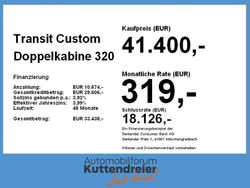Frost weiß Neu 2025 Ford Transit Custom Van / Kleinbus | 41.400 € (Guter Preis)