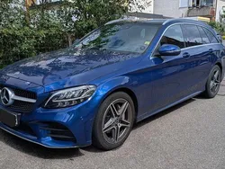 Blau Gebraucht 2018 Mercedes C180 AMG Kombi | 23.000 € (Fairer Preis)