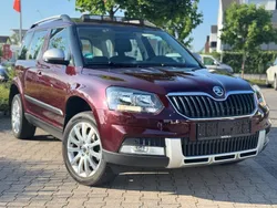 Rot rosso brunello metallic Gebraucht 2015 Skoda Yeti Elegance SUV | 11.770 € (Fairer Preis)