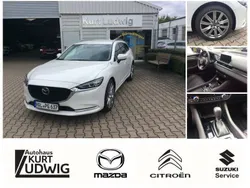 Rhodium white Gebraucht 2023 Mazda 6 Exclusive-Line Kombi | 38.490 €