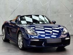 Blau metallic Gebraucht 2023 Porsche 718 Boxster Cabrio | 72.050 € (Teuer)