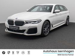 Alpinweiß uni300schwarz Gebraucht 2021 BMW 530 M Sport Limousine | 27.499 € (Superpreis)