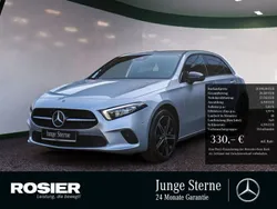 Silber / iridiumsilber (metallic) Gebraucht 2022 Mercedes A250 Progressive Limousine | 23.490 € (Fairer Preis)