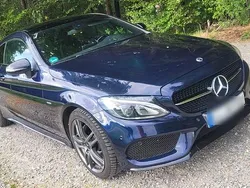 Blau Gebraucht 2018 Mercedes C220 AMG Coupé | 20.999 € (Superpreis)