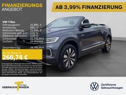 Grau Gebraucht 2025 VW T-Roc Cabriolet Goal Cabrio | 26.880 € (Guter Preis)