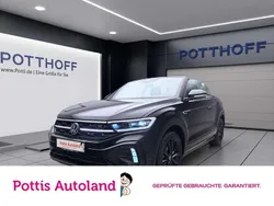 Schwarz Gebraucht 2022 VW T-Roc Cabriolet R-line Cabrio | 31.777 € (Fairer Preis)