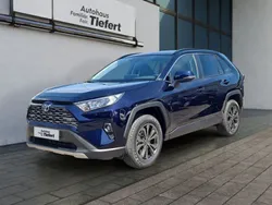 Blau Neu 2025 Toyota RAV4 Hybrid SUV | 48.490 € (Teuer)