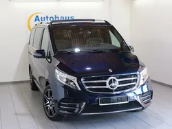 Blau Gebraucht 2019 Mercedes V250 Exclusive Van / Kleinbus | 51.990 € (Etwas zu teuer)