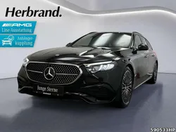 Metalliclack obsidianschwarz Gebraucht 2024 Mercedes E300 AMG Kombi | 51.890 € (Superpreis)