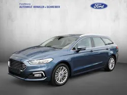 Chromablau metallic Gebraucht 2021 Ford Mondeo Titanium Limousine | 23.990 € (Fairer Preis)