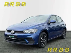 Blau Gebraucht 2024 VW Polo Life Kleinwagen | 18.980 € (Guter Preis)