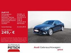 Grau Gebraucht 2024 Audi A3 Advanced Limousine | 29.960 € (Guter Preis)