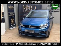 Caribbean blue metallic (metallic) Gebraucht 2022 VW Touran R-line Van / Kleinbus | 28.800 € (Guter Preis)