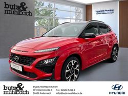 Ignite flame / phantom black r Gebraucht 2021 Hyundai Kona N Line SUV | 20.990 € (Etwas zu teuer)