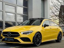 Gelb Gebraucht 2021 Mercedes CLA220 AMG Limousine | 26.690 € (Fairer Preis)
