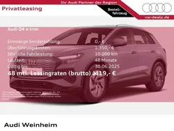 Grau Neu 2025 Audi Q4 e-tron SUV | 47.500 € (Superpreis)