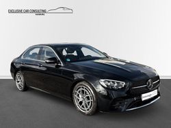 Schwarz Gebraucht 2022 Mercedes E200 AMG line Limousine | 42.990 € (Fairer Preis)