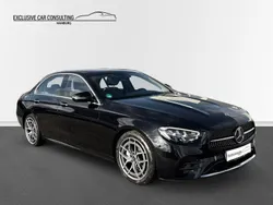 Schwarz Gebraucht 2022 Mercedes E200 AMG line Limousine | 44.990 € (Fairer Preis)