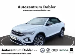 Pure white Gebraucht 2025 VW T-Roc Cabriolet Goal Cabrio | 41.880 € (Teuer)
