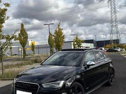 Schwarz Gebraucht 2015 Audi A3 Sportback S-Line Kleinwagen | 14.000 € (Fairer Preis)