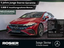 Rot / manufaktur patagonienrot Gebraucht 2023 Mercedes EQS 53 AMG Premium Plus Limousine | 91.215 € (Superpreis)
