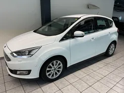 Weiß Gebraucht 2018 Ford C-MAX Titanium Van / Kleinbus | 8.900 € (Fairer Preis)