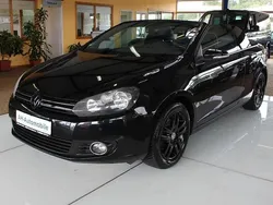 Schwarz Gebraucht 2012 VW Golf Cabriolet Cabrio | 7.650 € (Fairer Preis)