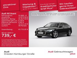 Mythosschwarz metallic Gebraucht 2025 Audi A6 Advanced Plus Kombi | 55.890 € (Guter Preis)